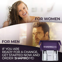 Hair Loss Shampoo and Conditioner | All-Natural DHT Blockers for Thinning Hair Developed by Dermatologists | Experience Healthier, Fuller & Thicker Looking Hair – Shapiro MD | 1-Month Supply