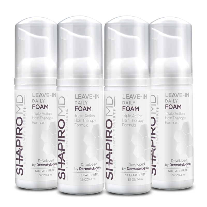 Leave-in Daily Foam (4 Bottles)